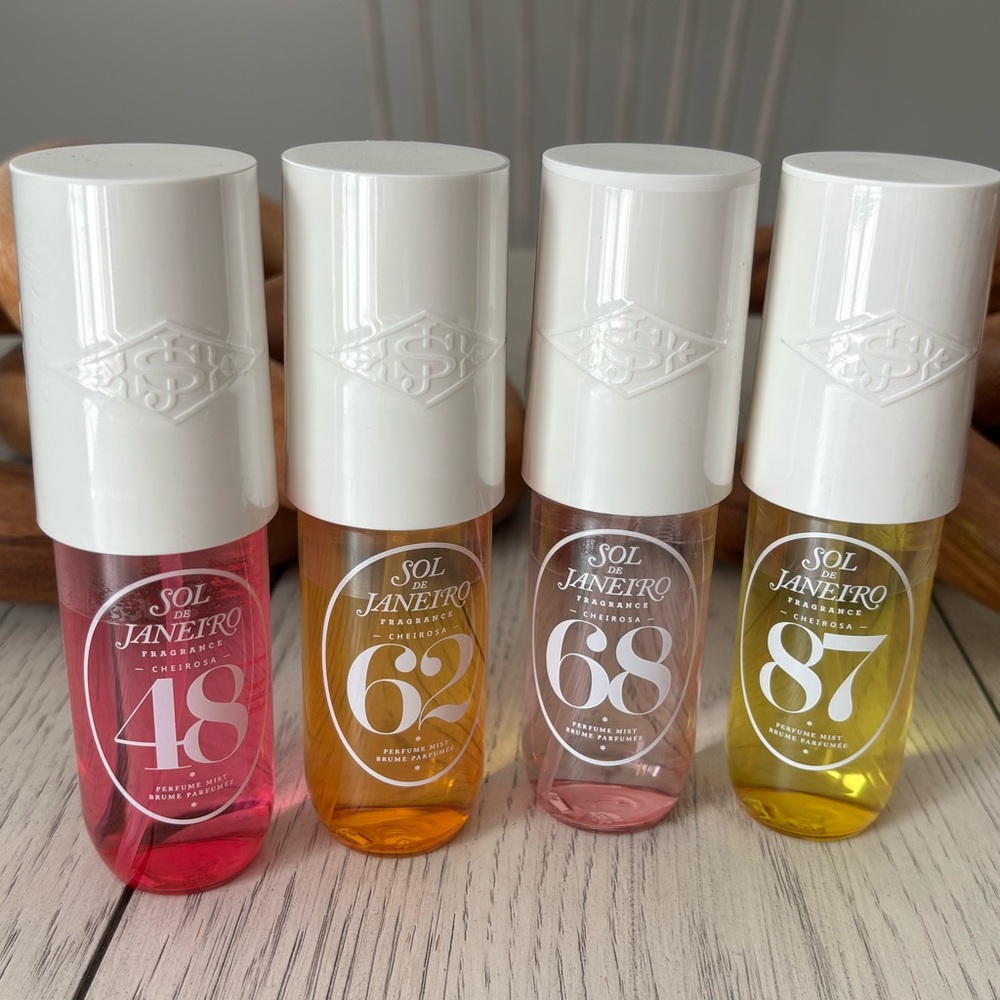 Sol De Janeiro , 4 in total  , 3 fl. oz each